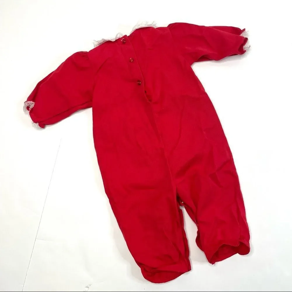 Vintage Red Christmas Outfit